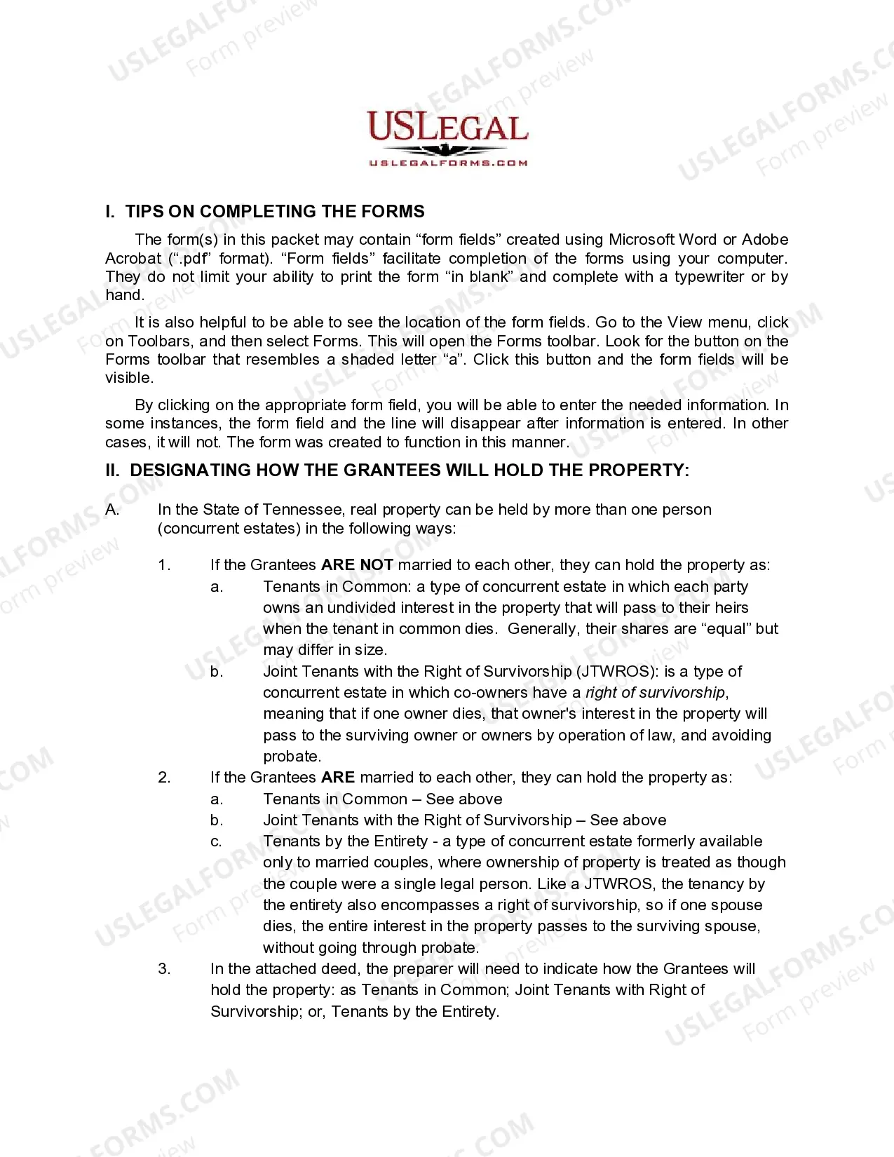 Preview Quitclaim Deed - Three Grantors to Two Grantees