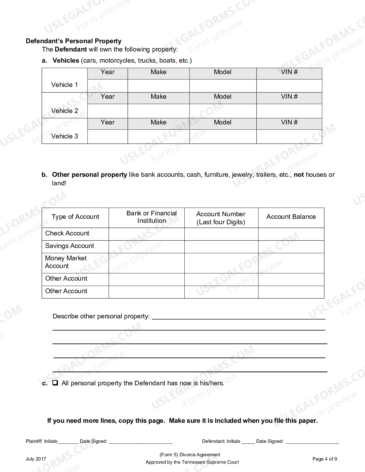 Preview Property Settlement and Marital Dissolution Agreement with Adult Children