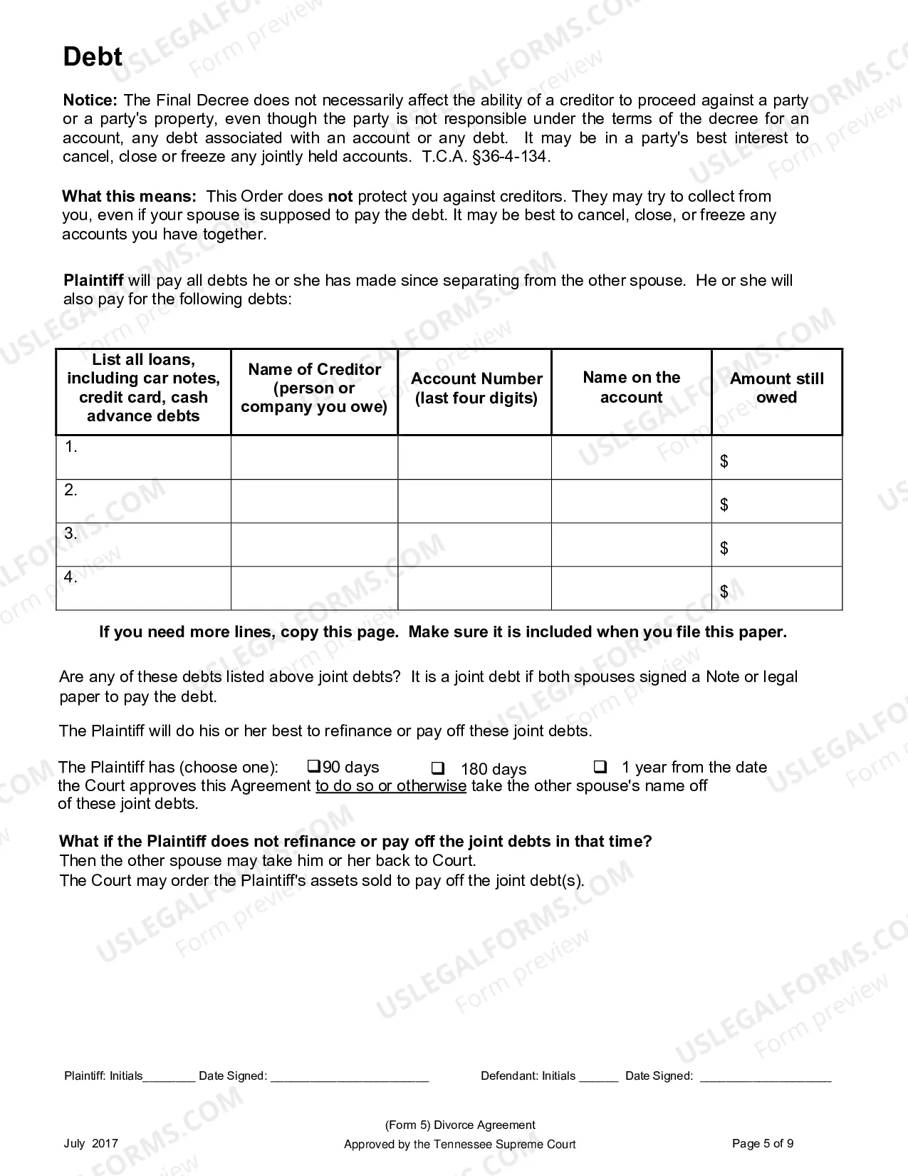 Preview Property Settlement and Marital Dissolution Agreement with Adult Children
