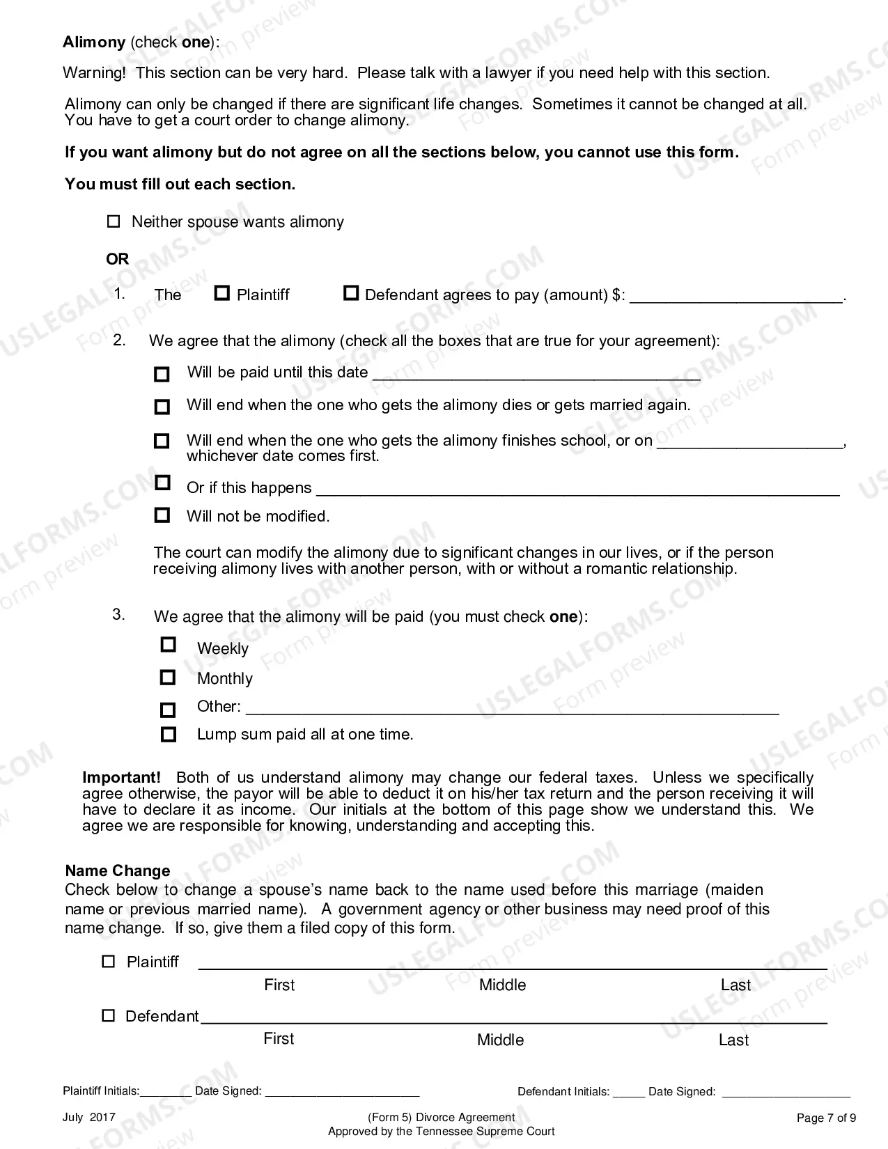 Preview Property Settlement and Marital Dissolution Agreement - No Children