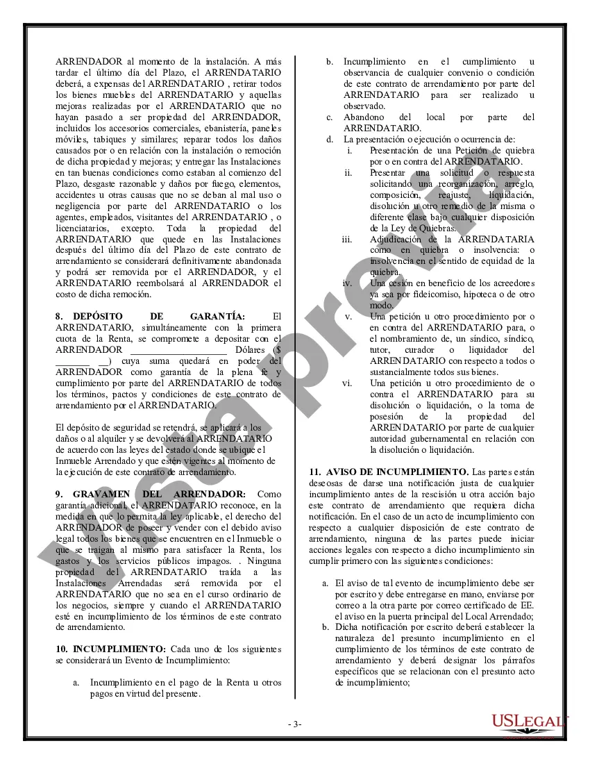 Preview Arrendamiento de edificio o espacio comercial