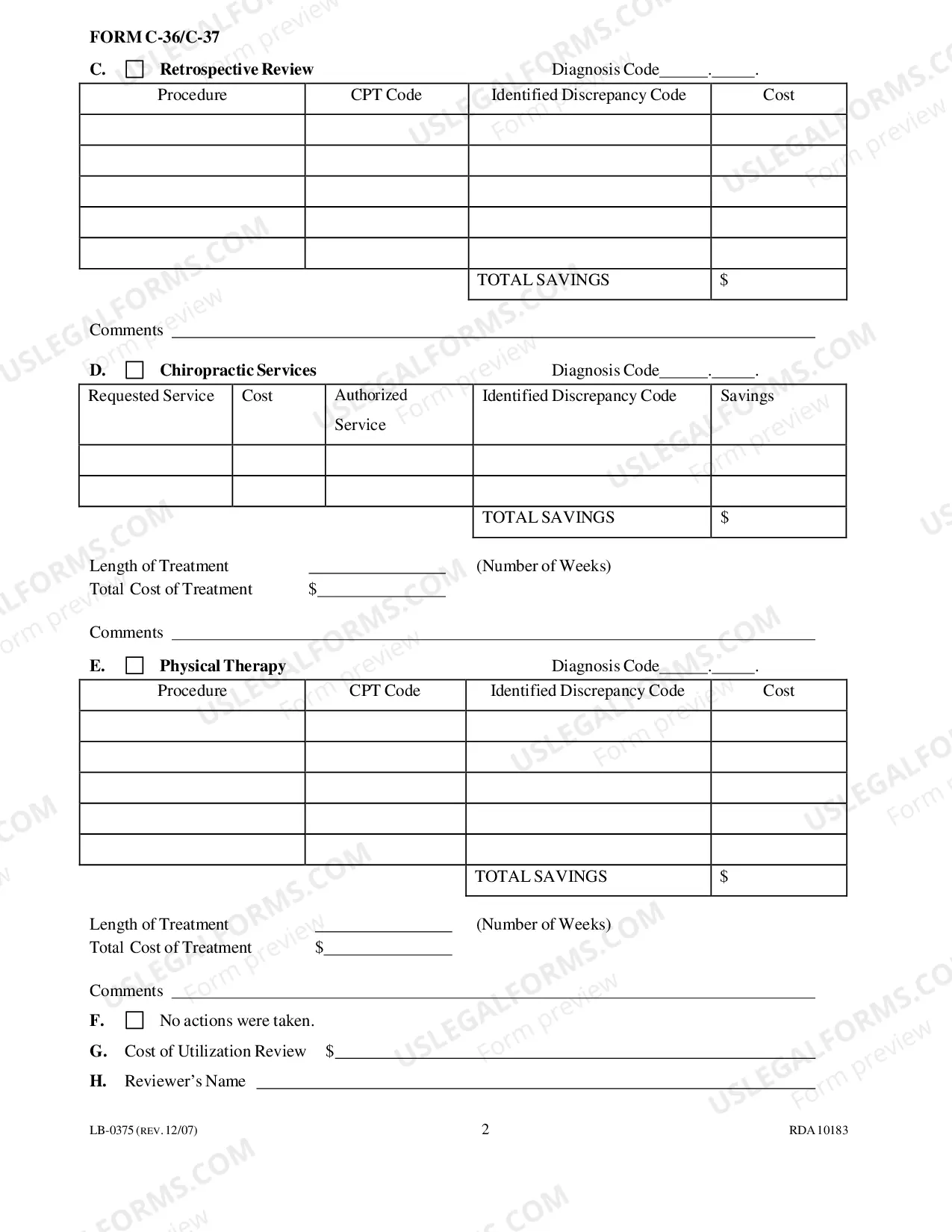 Preview Utilization Review Closure for Workers' Compensation