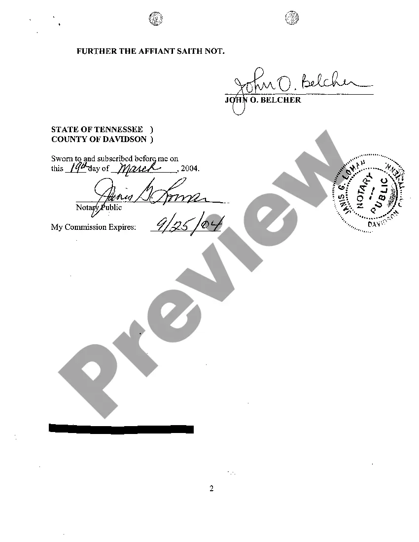 Preview A05 Affidavit of Plaintiff's Attorney regarding fees