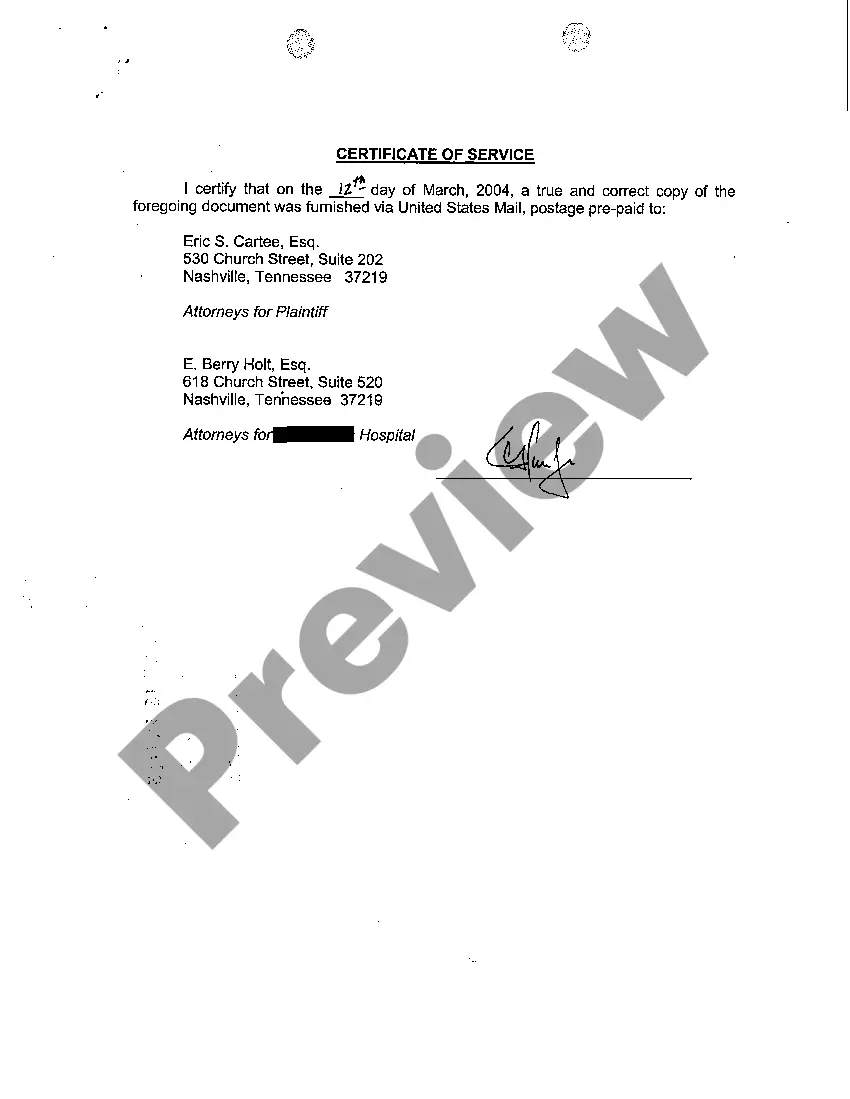 Get A05 Order regarding Voluntary Dismissal Against Two Defendants Preview A05 Order regarding Voluntary Dismissal Against Two Defendants