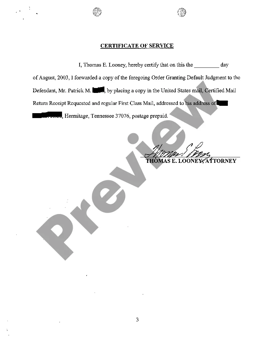 Get A09 Order Granting Default Judgment Preview A09 Order Granting Default Judgment