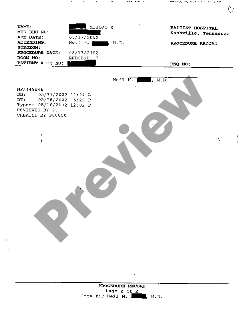 Preview A05 Examination Notes of Treating Physician