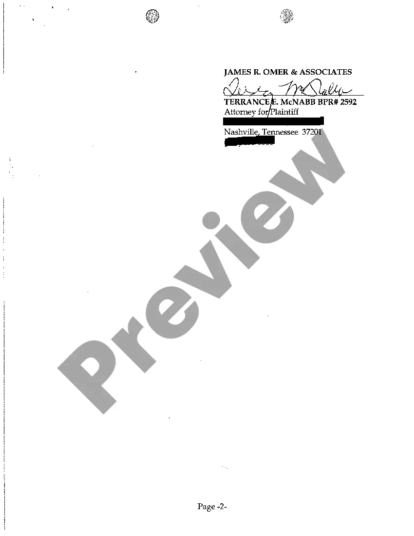 Preview A02 Amended Complaint for fall in restaurant hallway