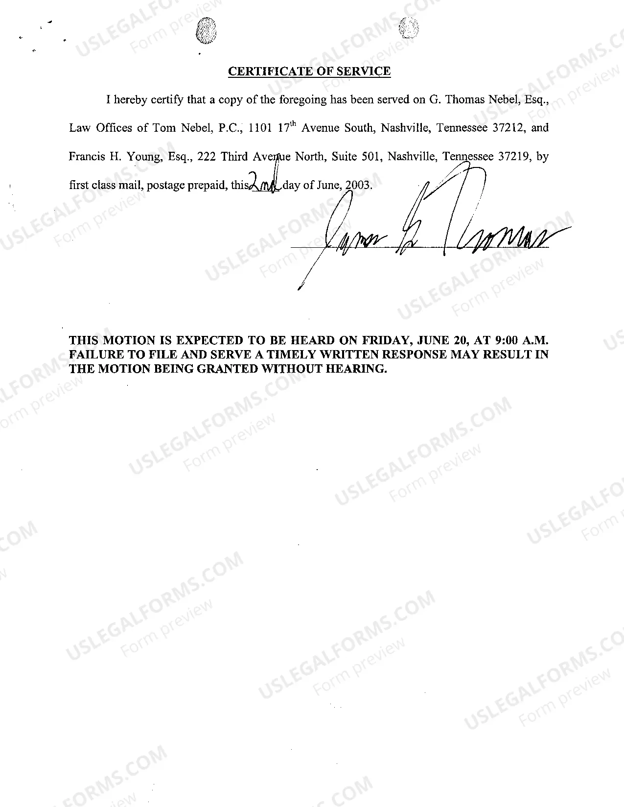 Preview A11 Defendant Lynch's Motion To Establish Deadline