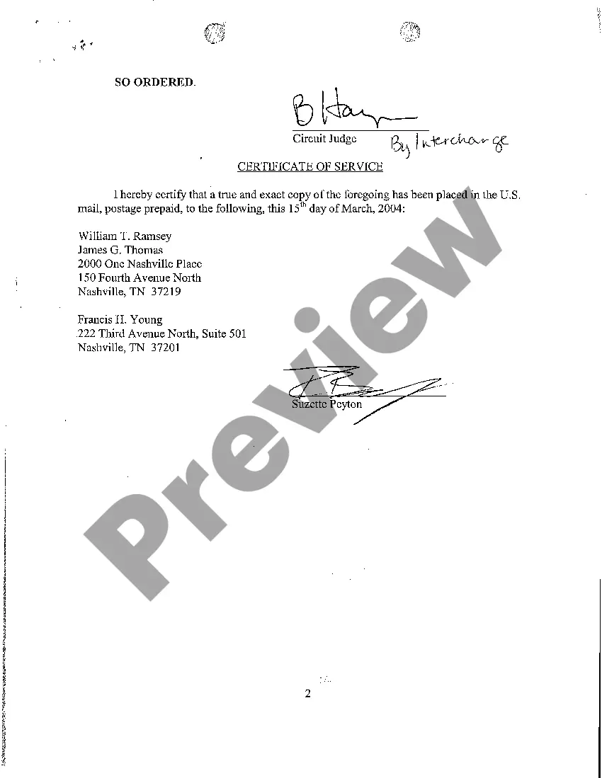 Preview A16 Notice An Order of Nonsuit