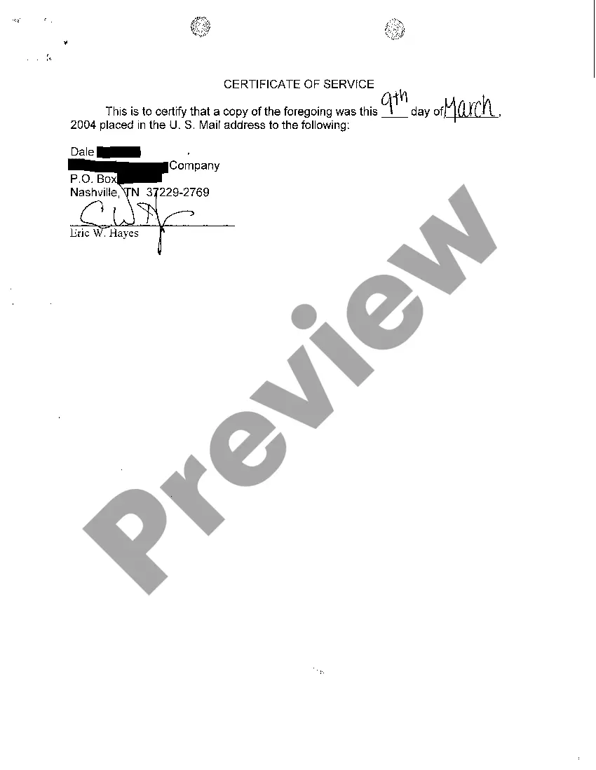 Get A03 Order of Dismissal Preview A03 Order of Dismissal