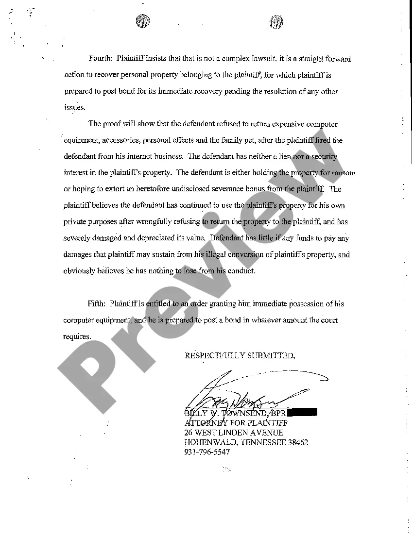 Get A04 Answer and Response to Motion to Remove Case to Preview A04 Answer and Response to Motion to Remove Case to