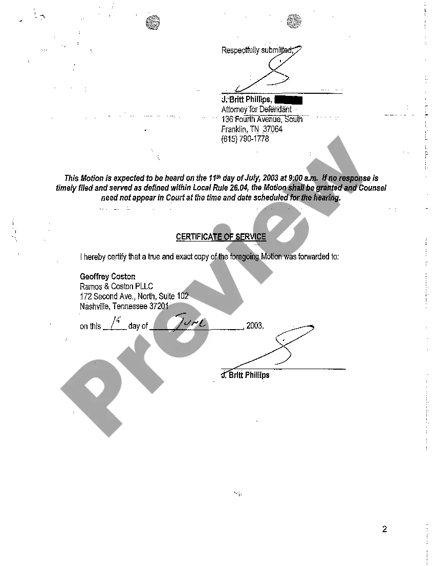 Preview A15 Motion to Set Aside Order Compelling Discovery