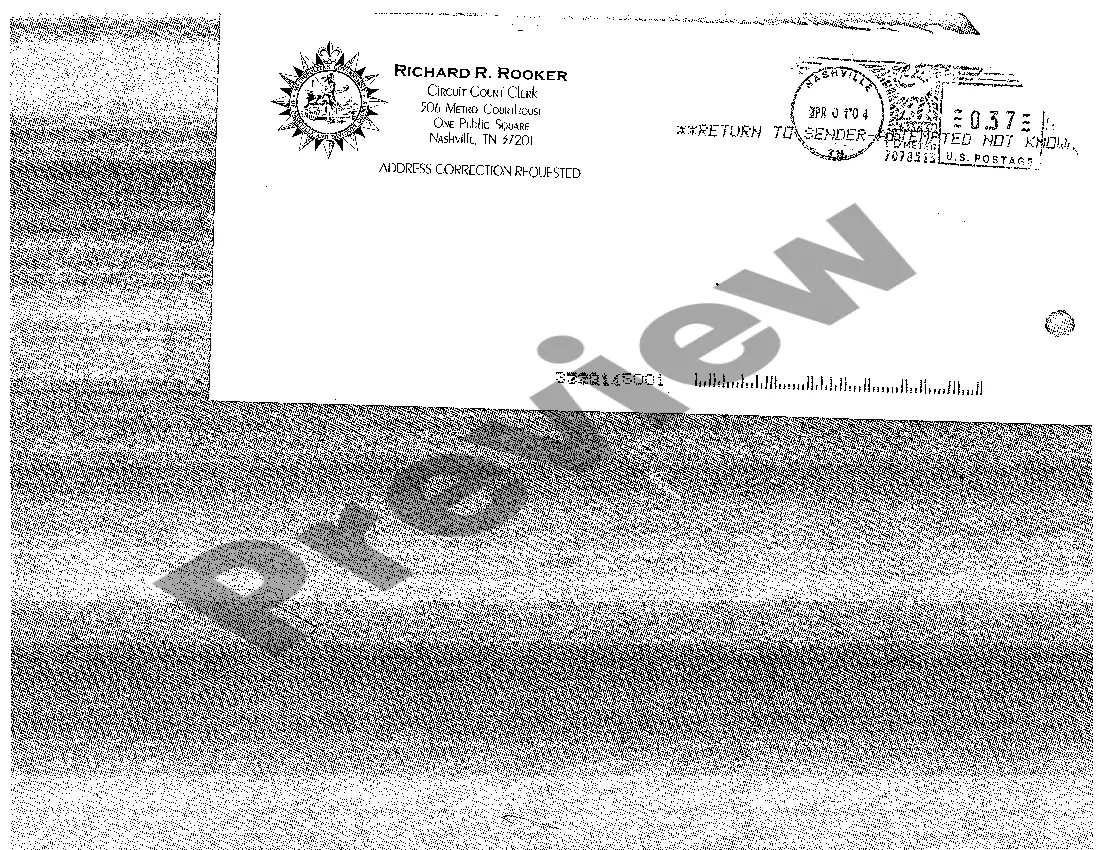 Preview Certificate of Service