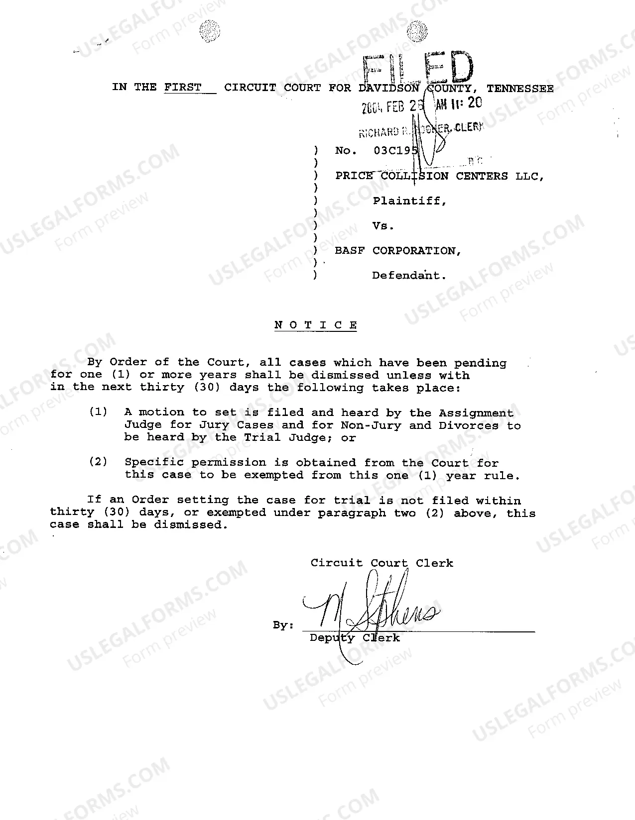 Preview A01 Complaint for Declaratory Judgment that Plaintiff Has Not Breached Business Contract