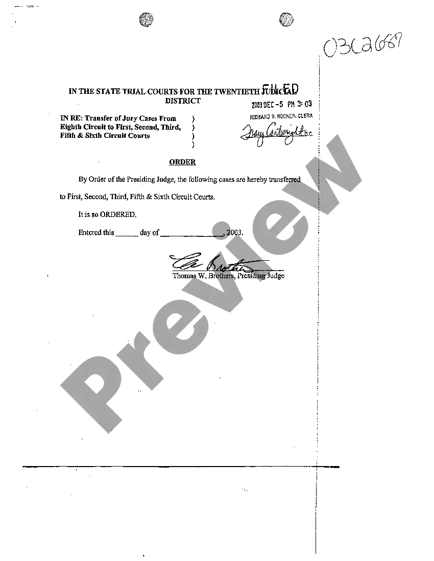 Get A05 Consent Order Dismissal With Prejudice Preview A05 Consent Order Dismissal With Prejudice