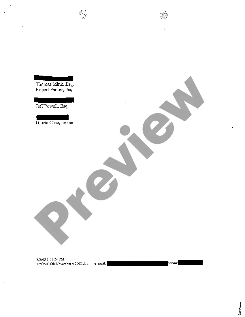 Preview A07 Case Management And Agreed Scheduling Order