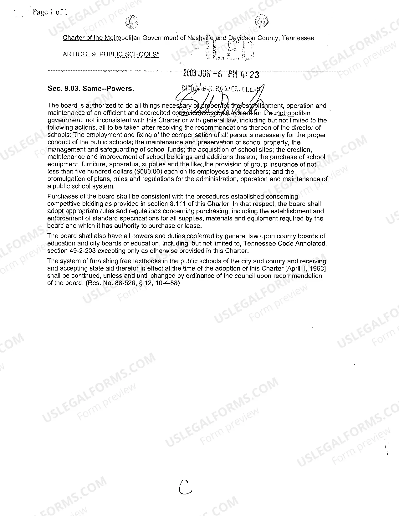 Preview A02 Copy of City Charter Provisions