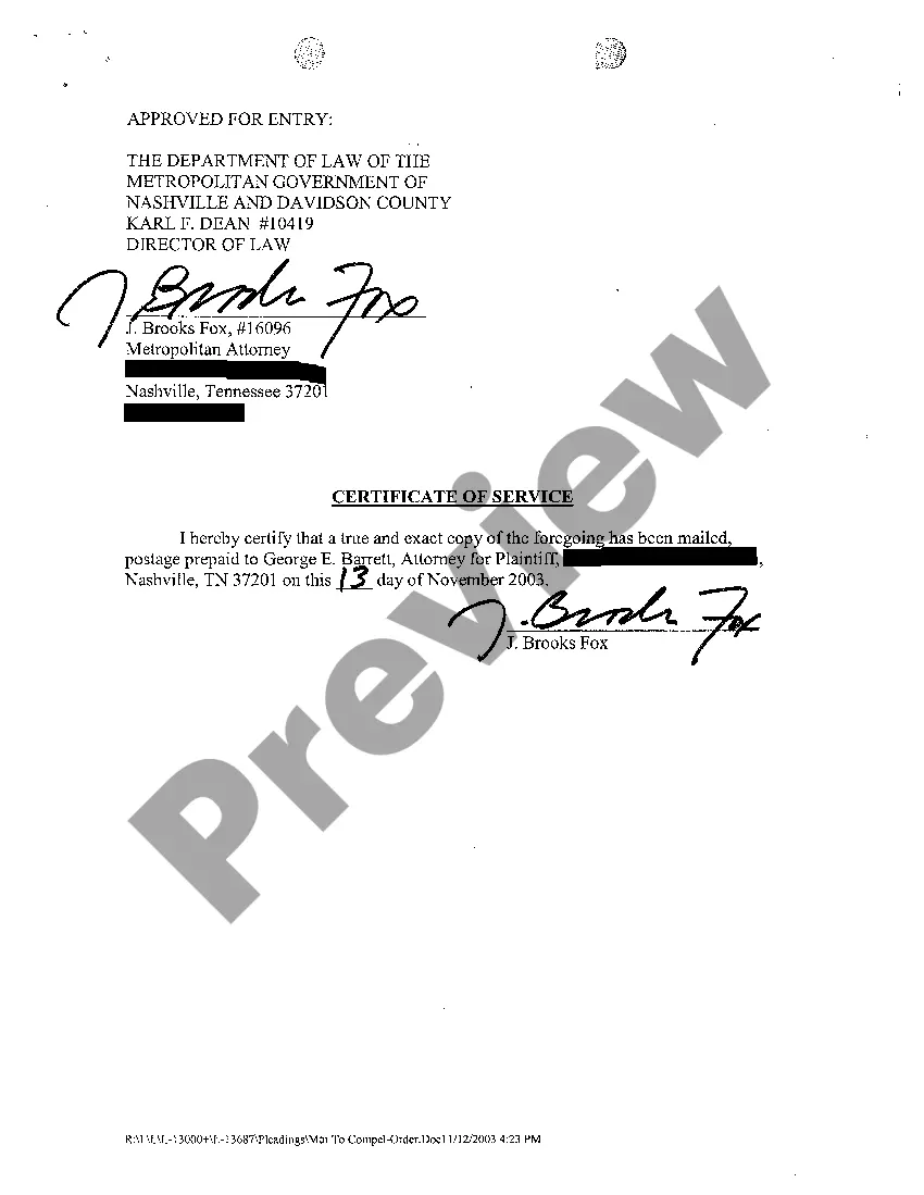 Preview A10 Order regarding withdrawal of counsel