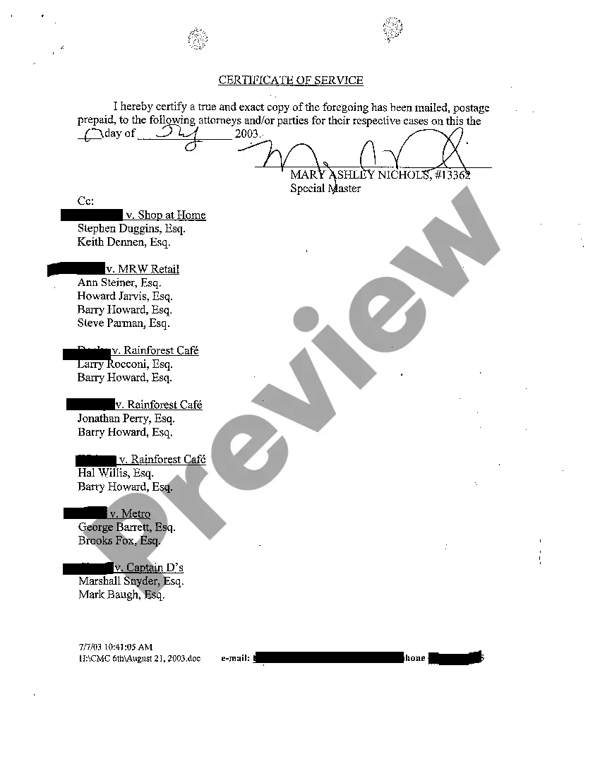 Preview A12 Order regarding scheduling conference