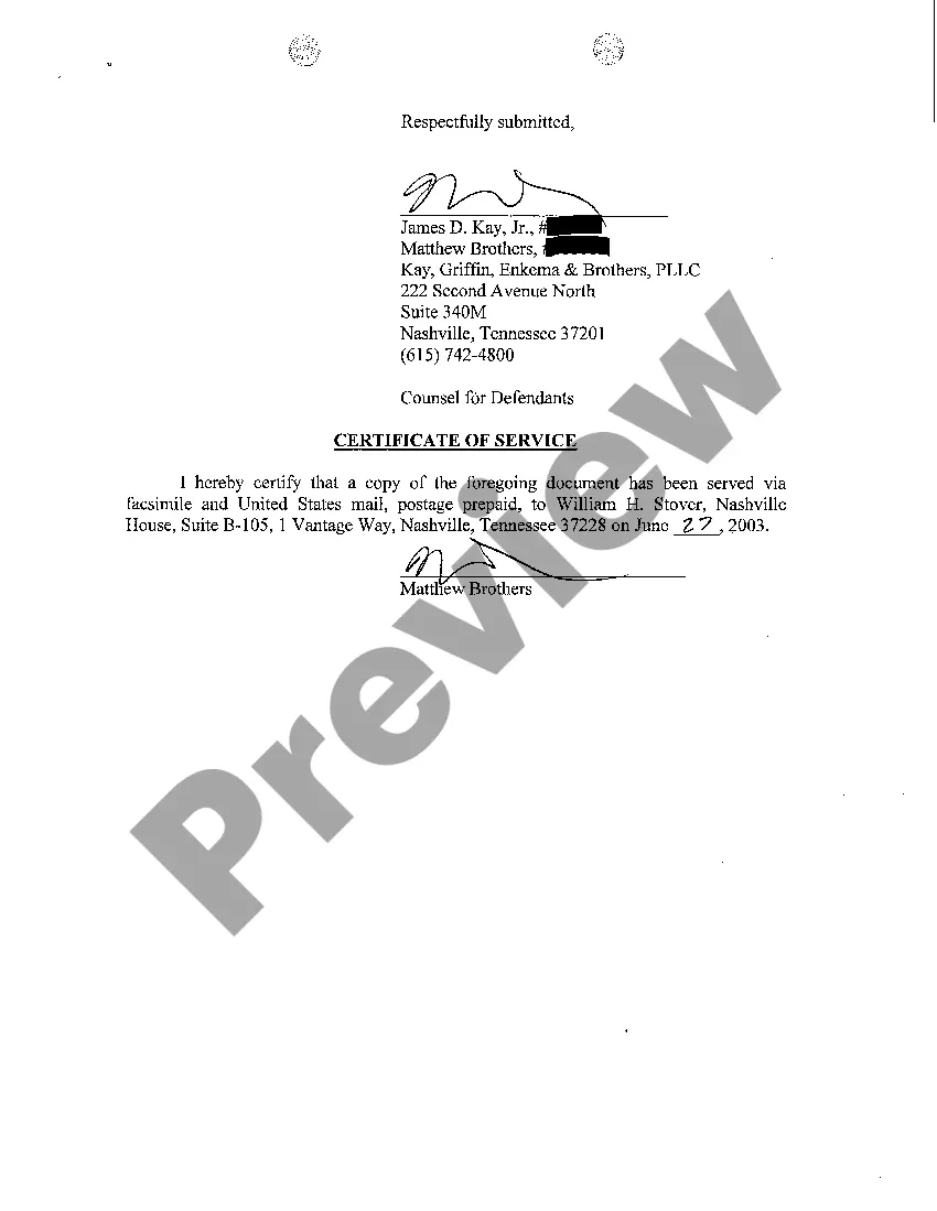 Preview A05 Answer regarding collision with tractor trailer