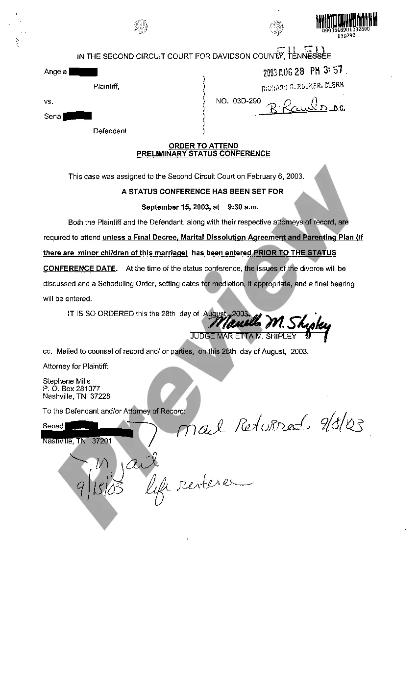 Preview A03 Order To Attend Parenting Educational Seminar