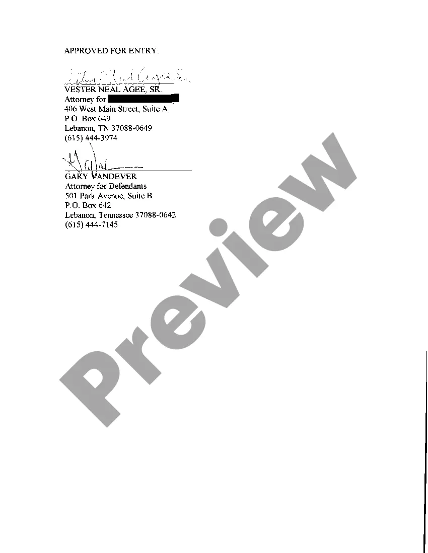 Get A09 Agreed Order regarding settlement of case Preview A09 Agreed Order regarding settlement of case