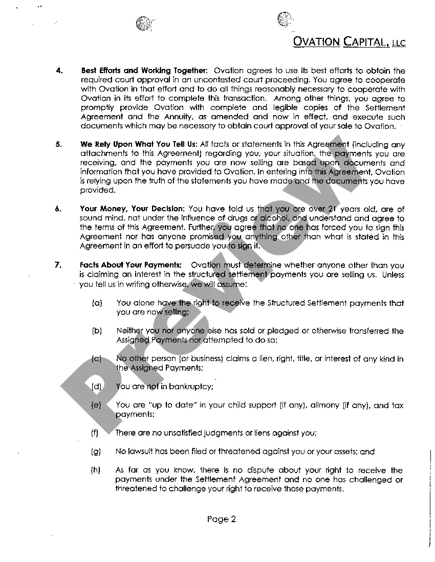 Preview A03 Exhibit B Agreement to Sell Payments - part 1