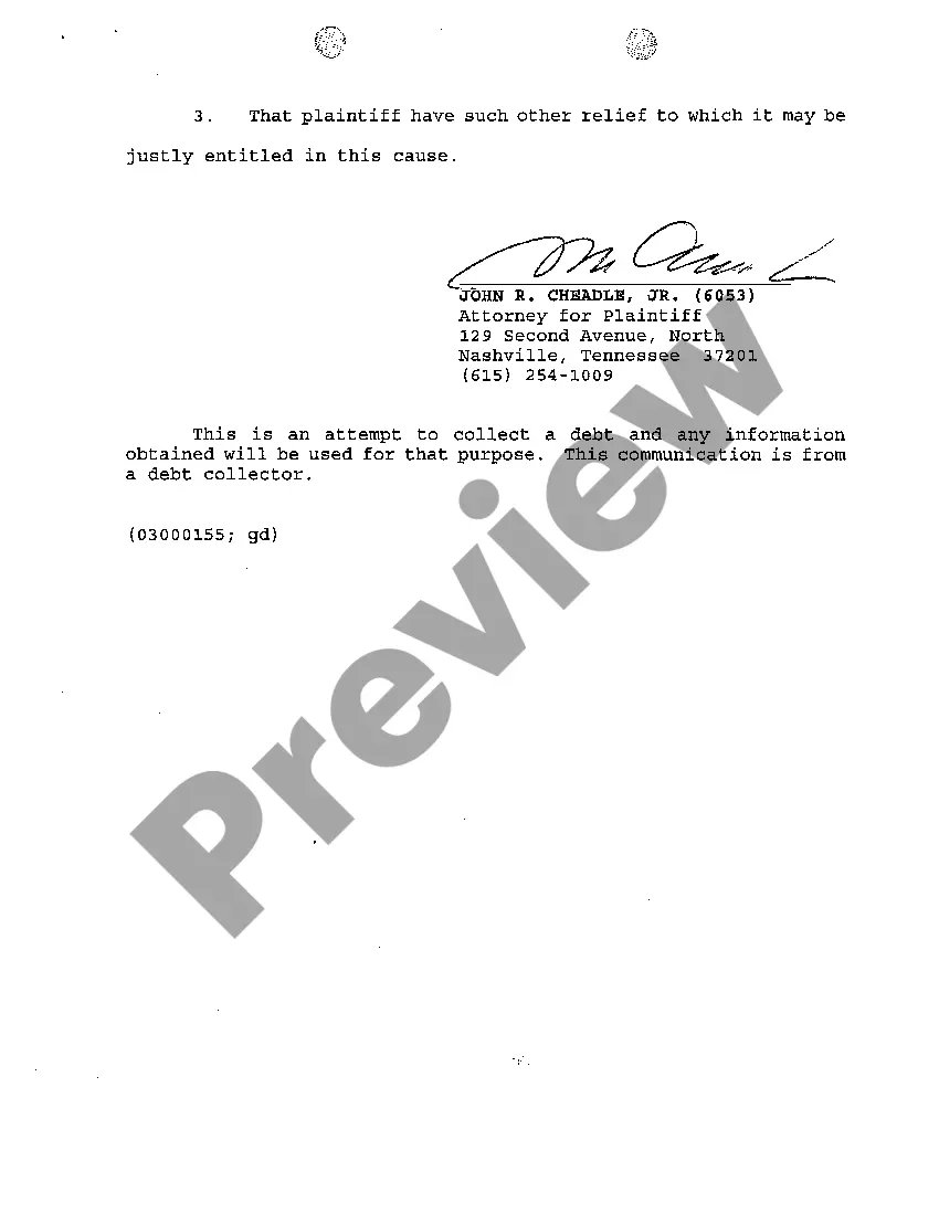 Get A01 Complaint for Judgment Against Defendants for Money Owed on Account Preview A01 Complaint for Judgment Against Defendants for Money Owed on Account