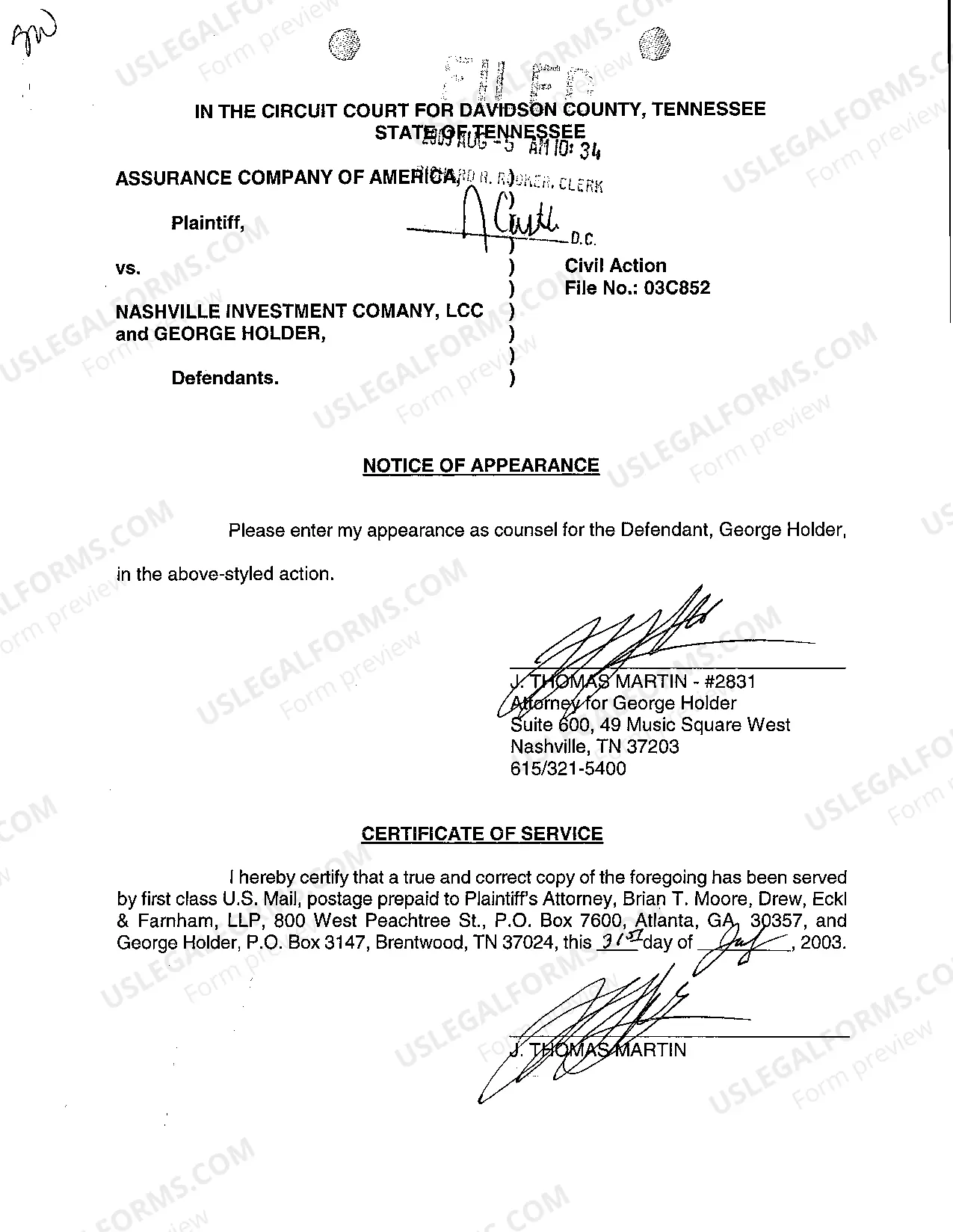 Preview Cost Bond to Act as Surety for Payments of Costs Awarded Against the Principal