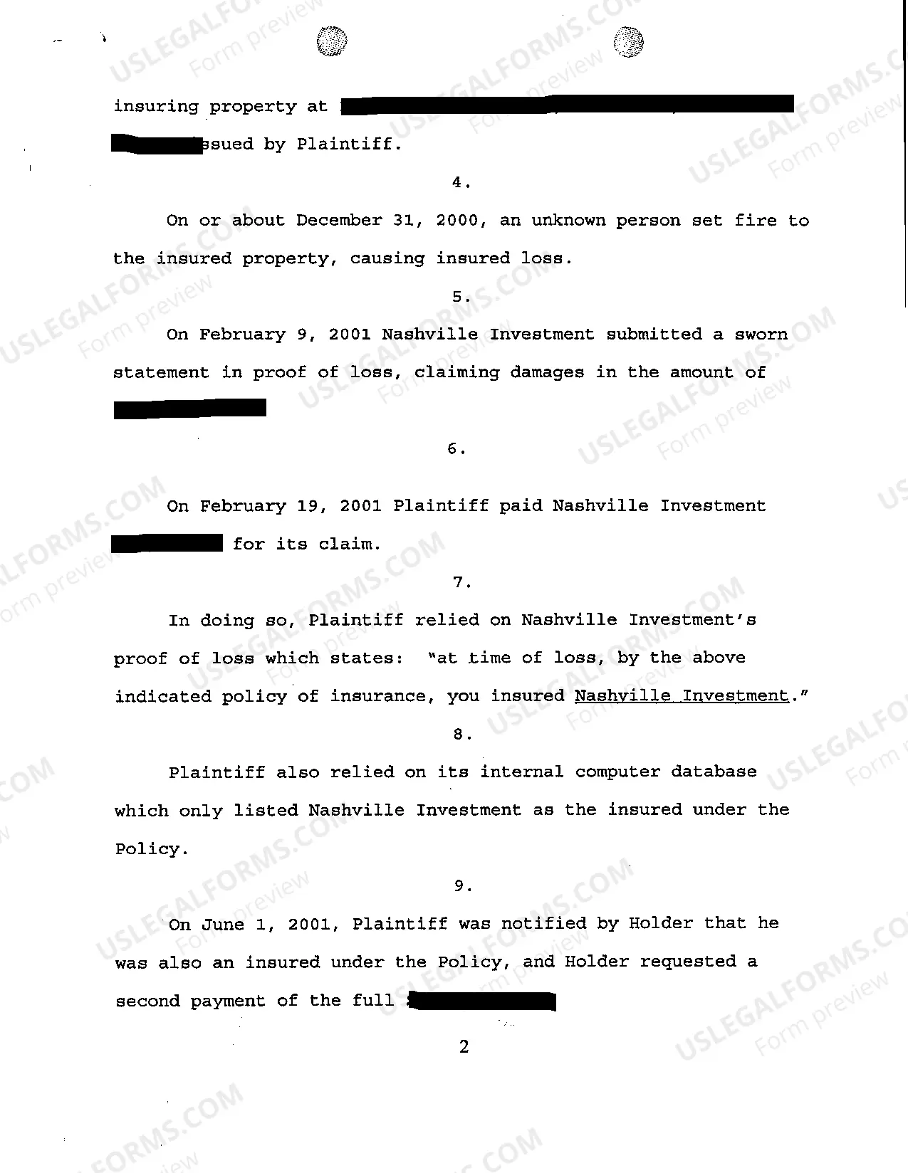 Preview Cost Bond to Act as Surety for Payments of Costs Awarded Against the Principal