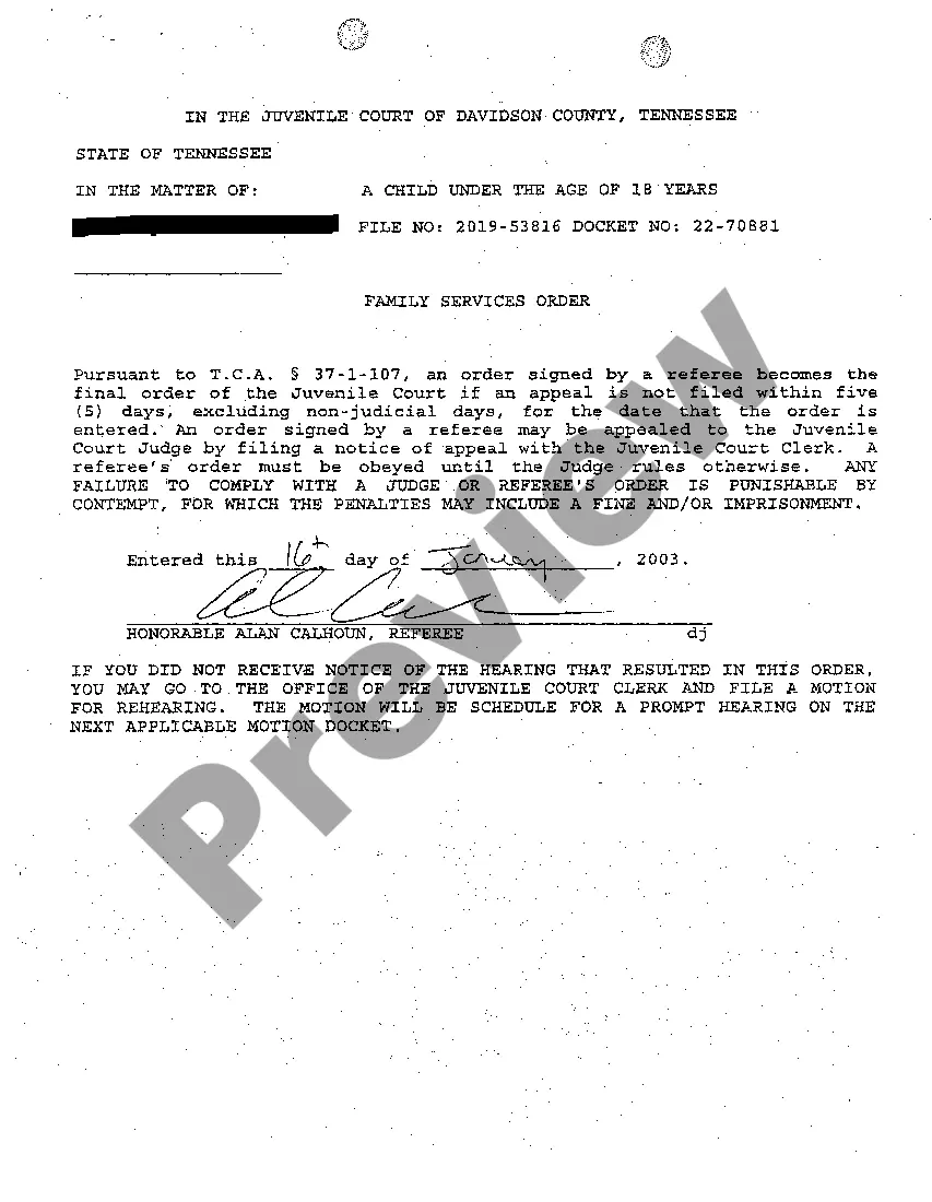 Get A02 Copy of Custody Order to Take Temporary Care of Deceased Children Preview A02 Copy of Custody Order to Take Temporary Care of Deceased Children