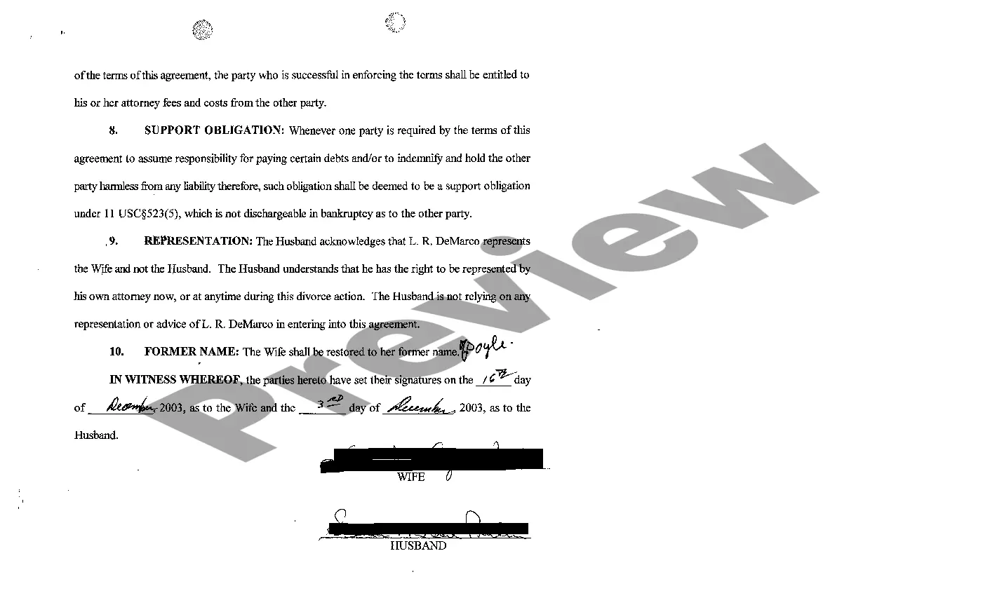 Preview A01 Complaint for Absolute Divorce