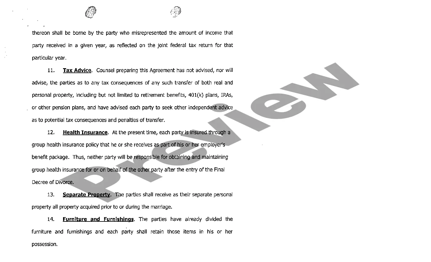 Preview A10 Final Decree of Divorce - part 2