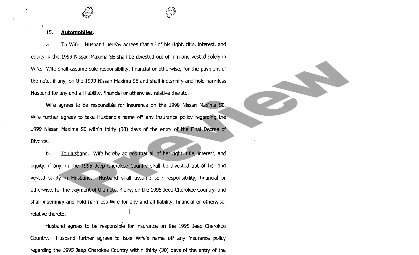 Preview A10 Final Decree of Divorce - part 2