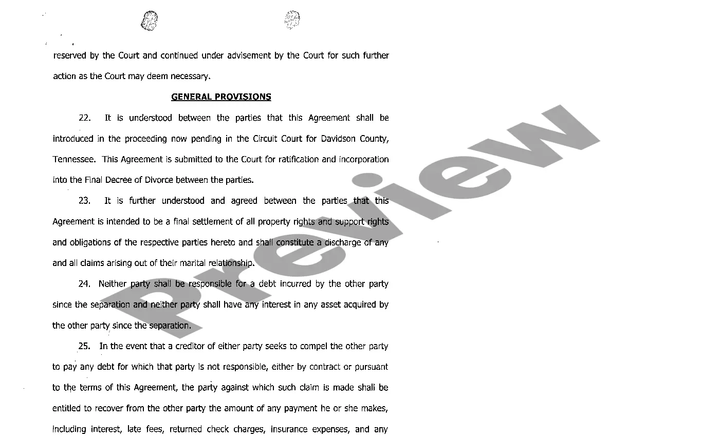 Preview A11 Final Decree of Divorce - part 3