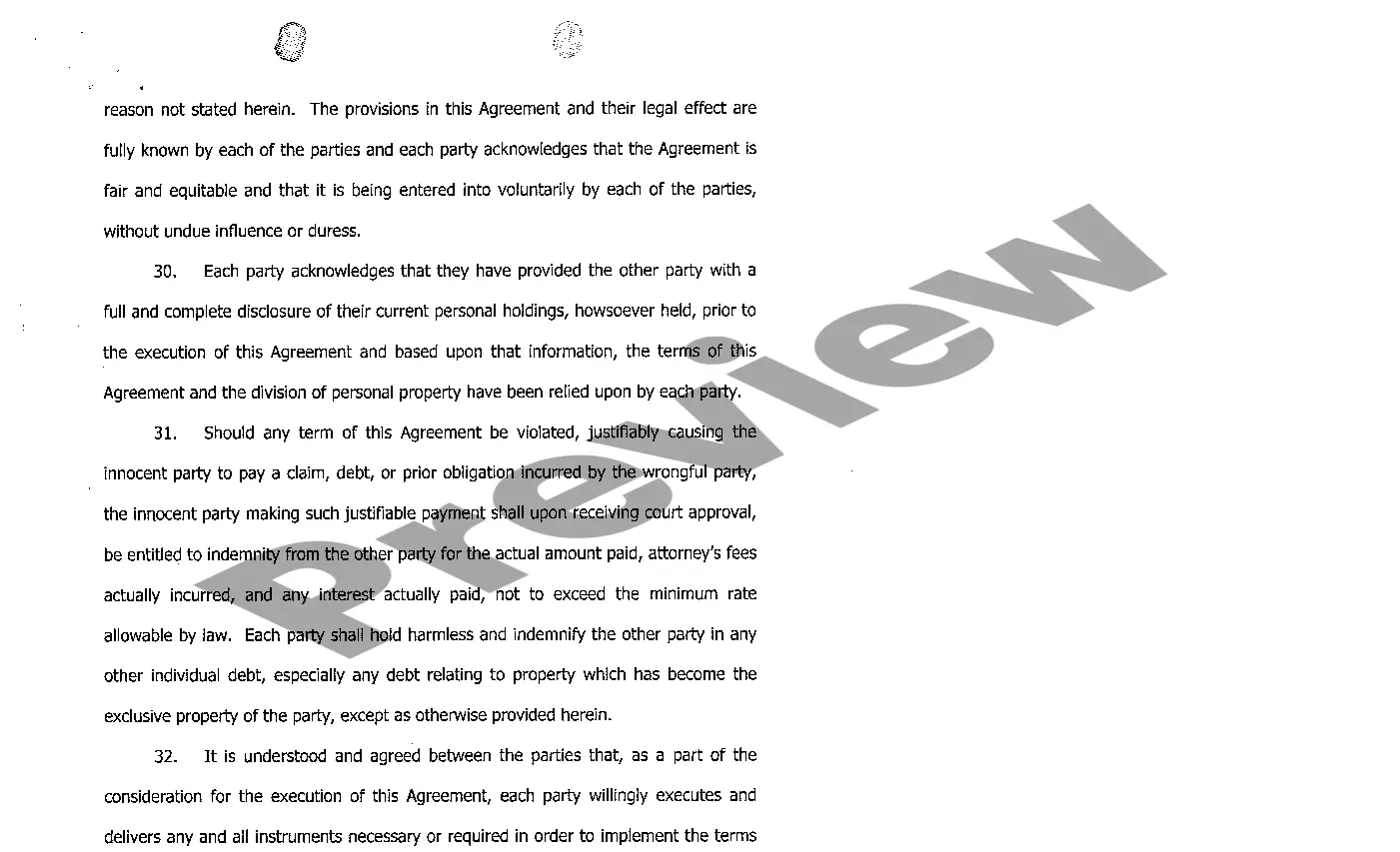 Preview A11 Final Decree of Divorce - part 3