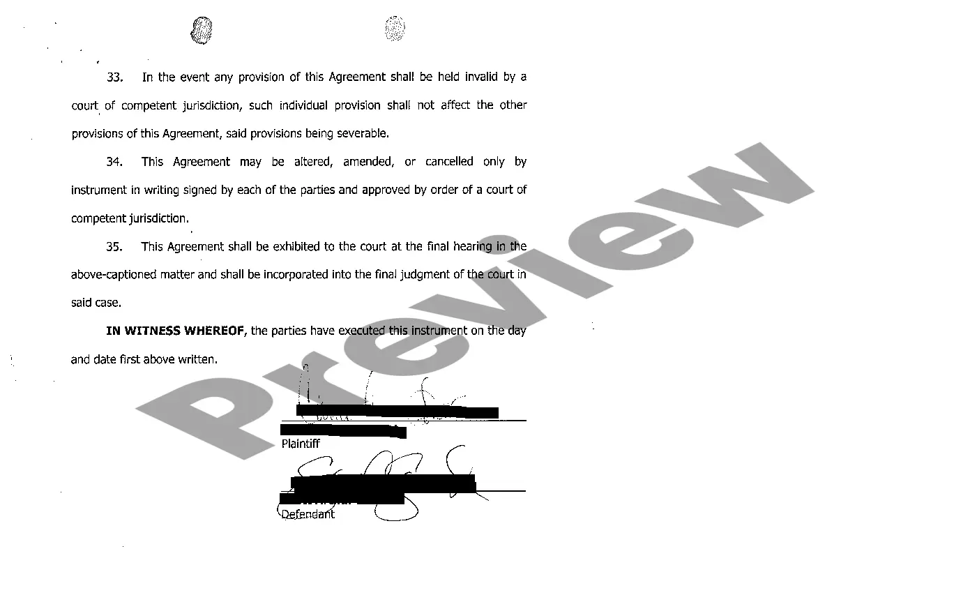 Preview A11 Final Decree of Divorce - part 3