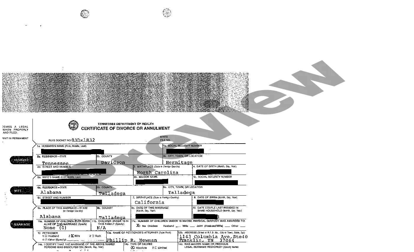 Get A12 Final Decree of Divorce - part 4 Preview A12 Final Decree of Divorce - part 4