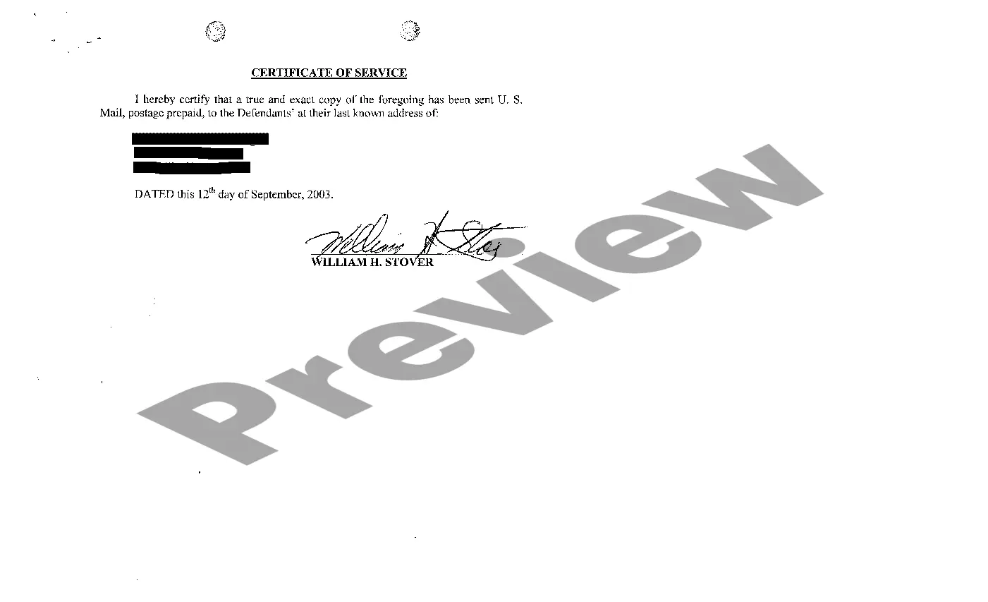 Preview A05 Order for default judgment