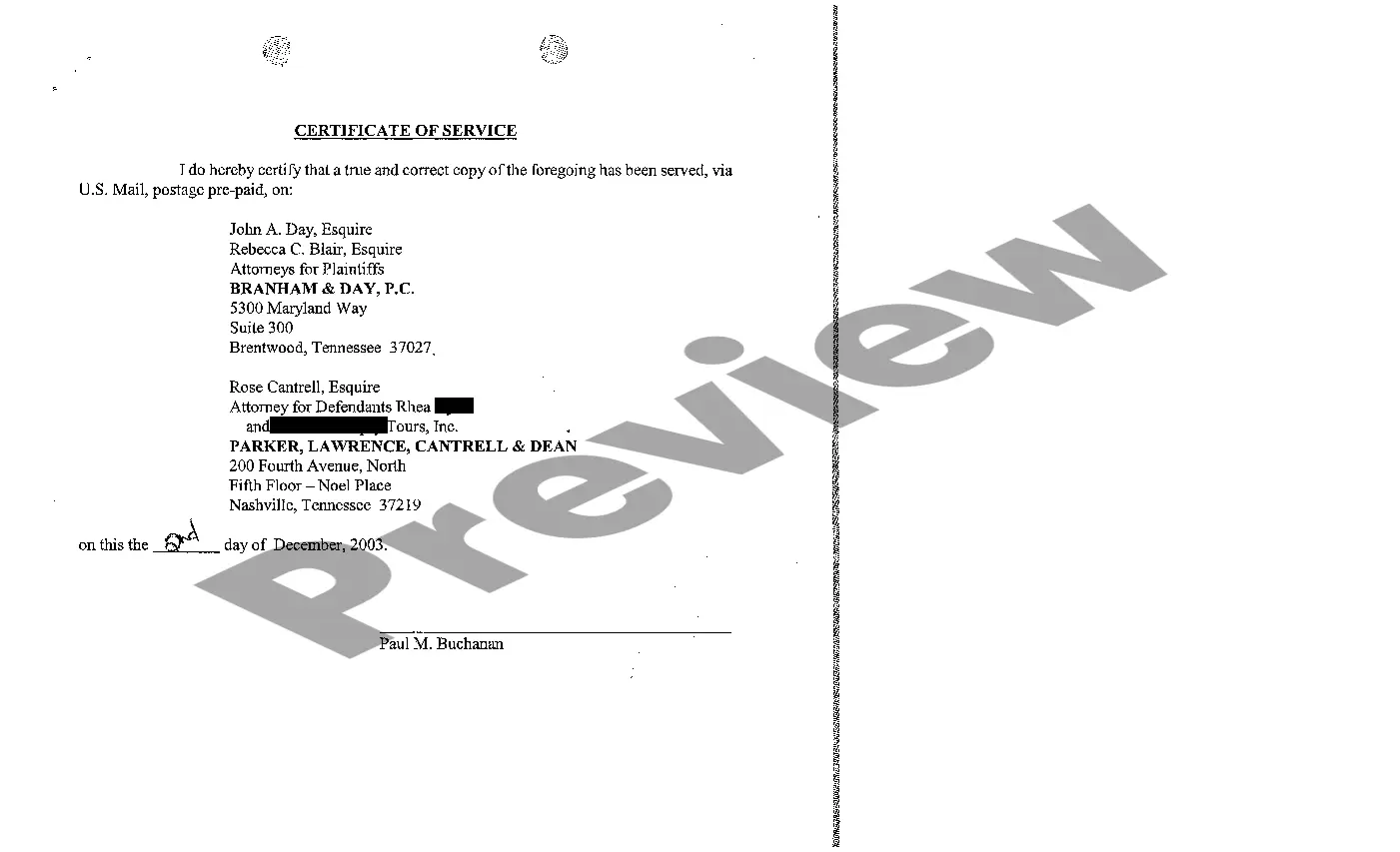 Get A10 Answer by previously unnamed defendant Preview A10 Answer by previously unnamed defendant