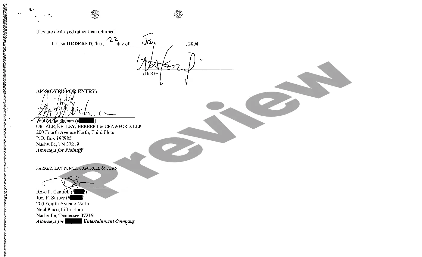 Preview A16 Agreed Protective Order