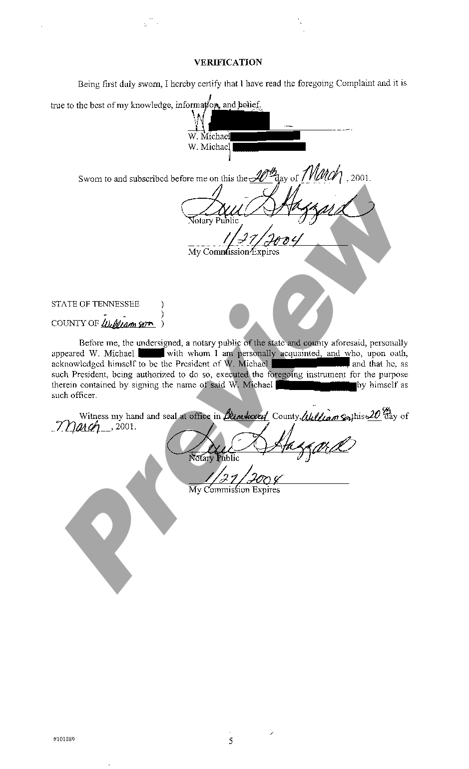 verified-complaint-in-tennessee-form-for-annulment-us-legal-forms