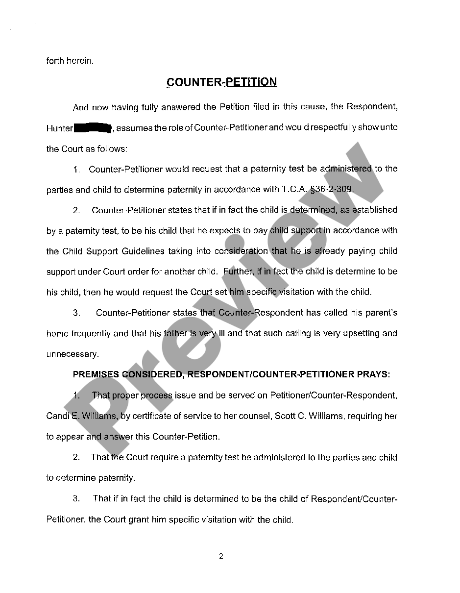 answering-a-petition-to-paternity-tennessee-form-us-legal-forms