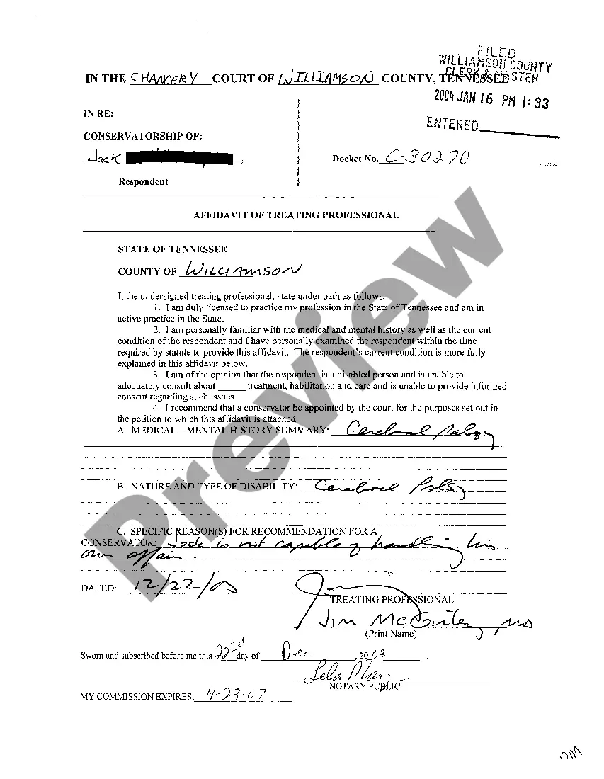 Preview A02 Consent To Conserve As Conservator And Joiner