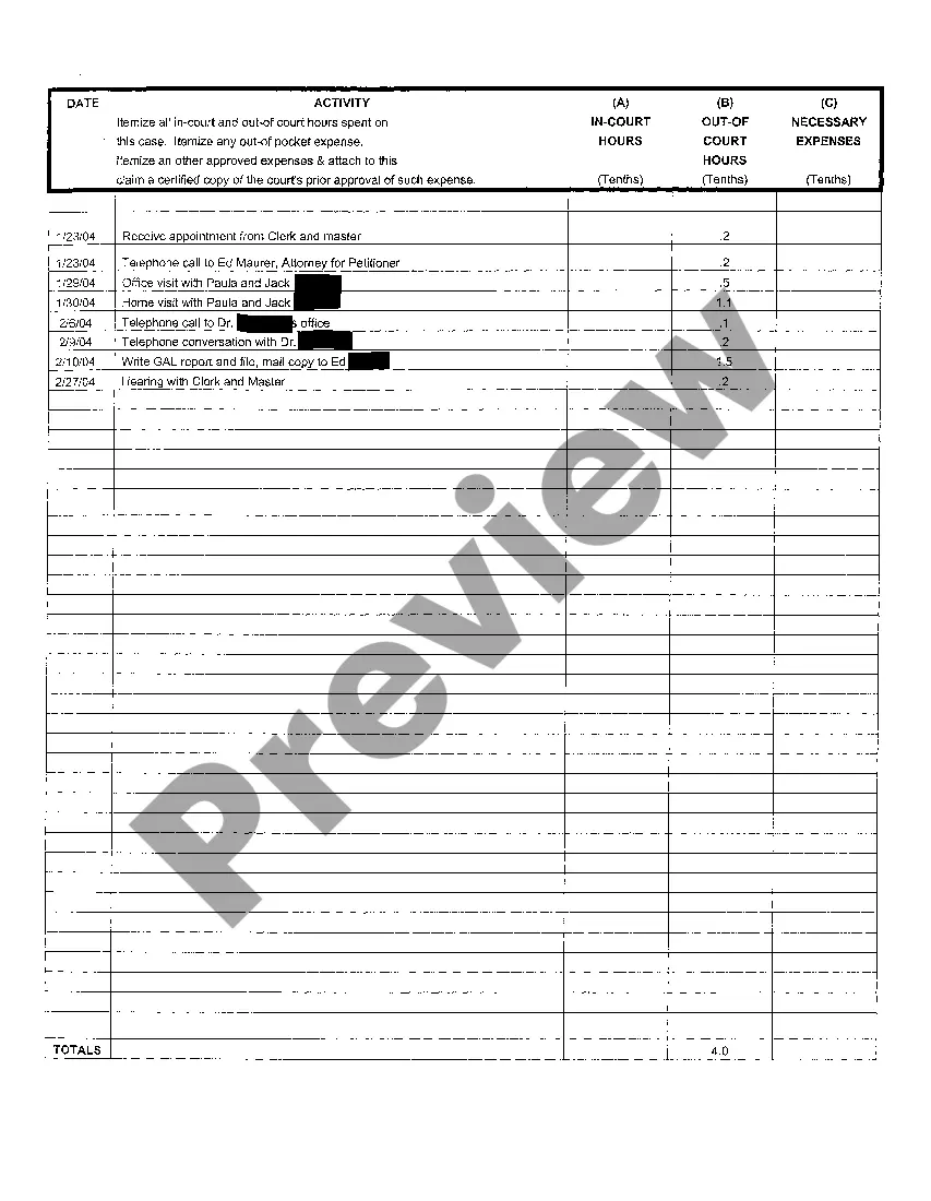 Preview A04 Affidavit of Attorneys Fees