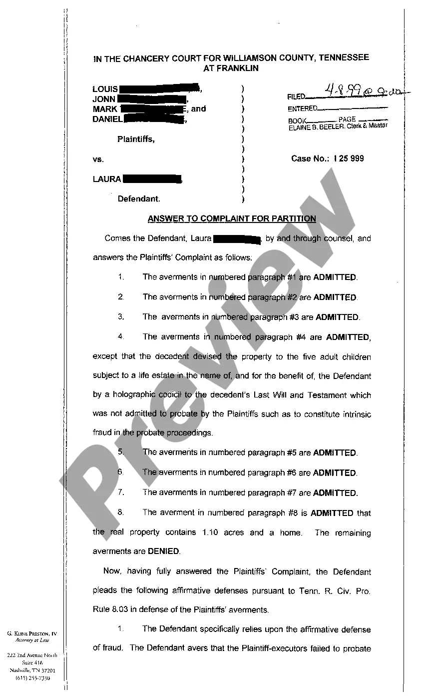 Preview A03 Codicil To The Last Will And Testament - Will Changes or Amendments