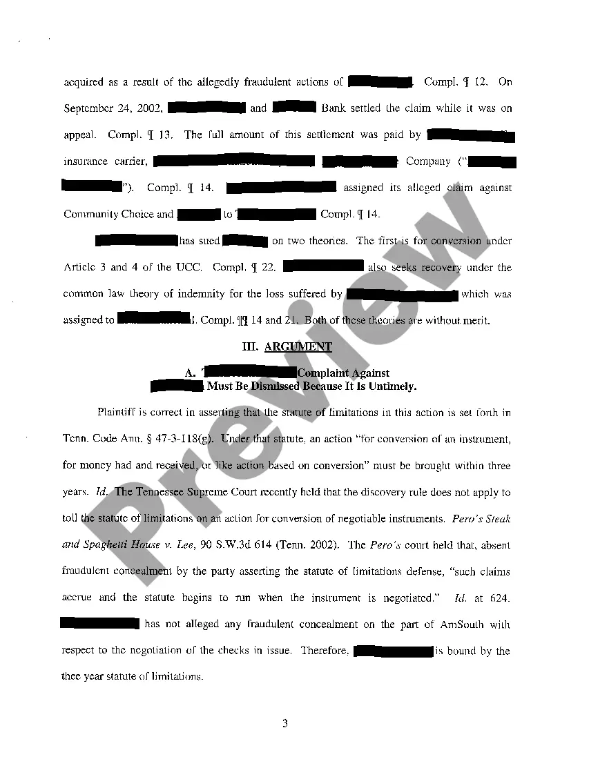 Get A04 Memorandum In Support of Banks Motion to Dismiss Preview A04 Memorandum In Support of Banks Motion to Dismiss