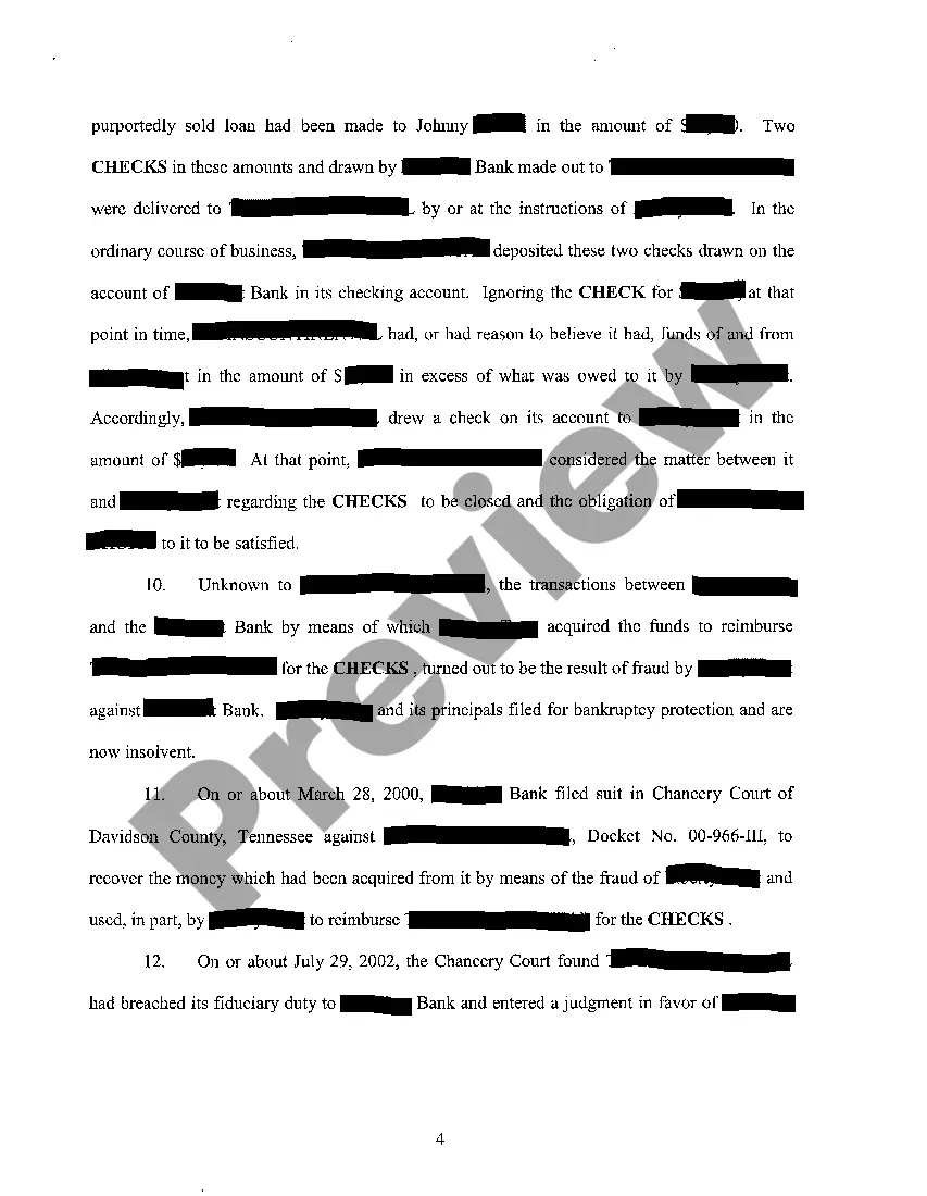 Preview A01 Complaint regarding Misuse of Funds Intended for a Loan Closing