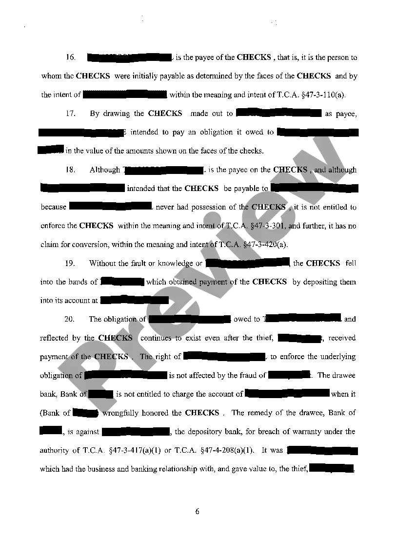 Preview A01 Complaint regarding Misuse of Funds Intended for a Loan Closing