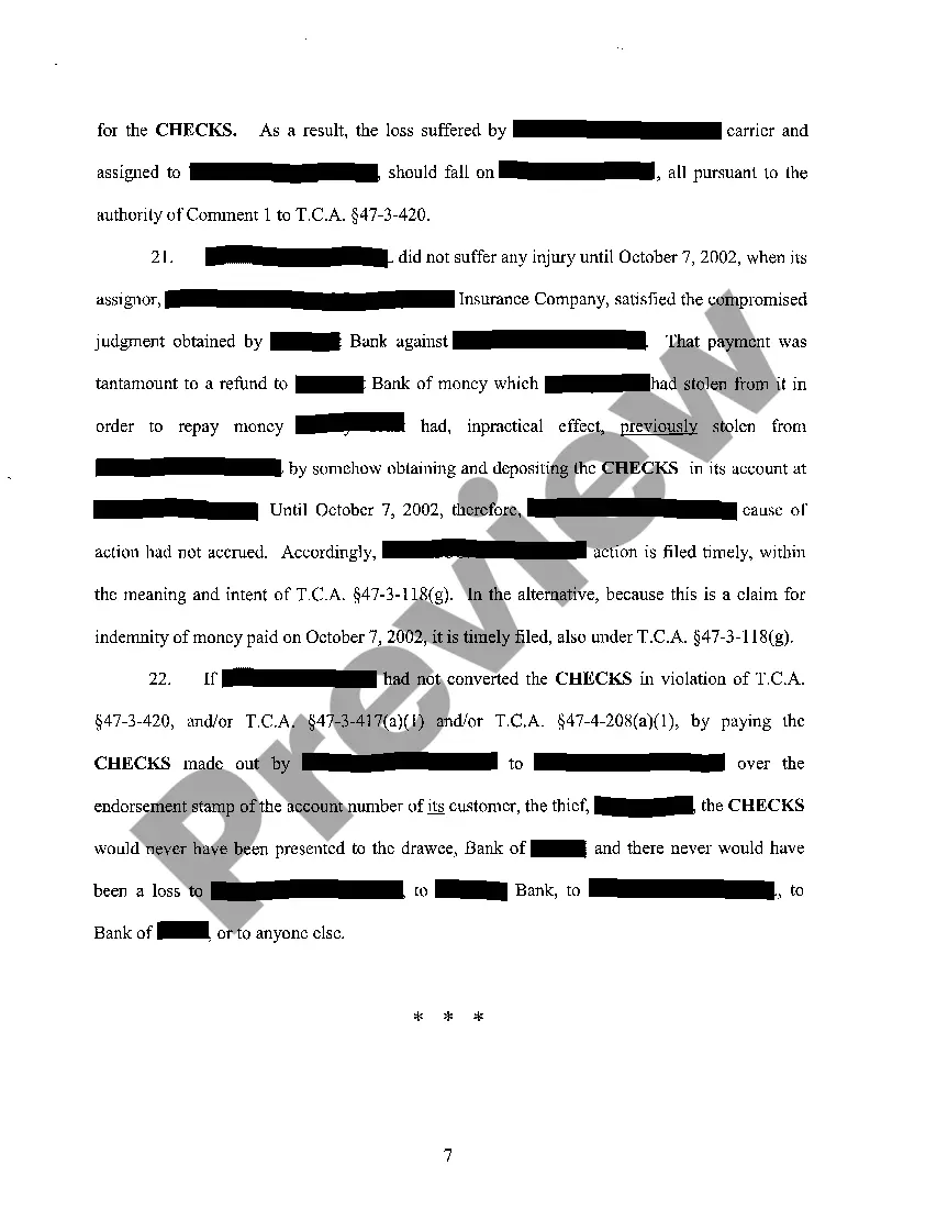 Preview A01 Complaint regarding Misuse of Funds Intended for a Loan Closing